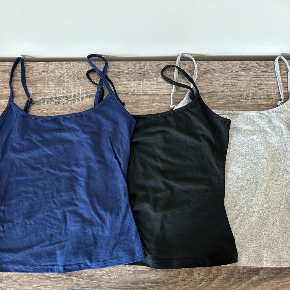 Brand NEW Set of Three Spaghetti Strap Top from SHEIN, Size XS